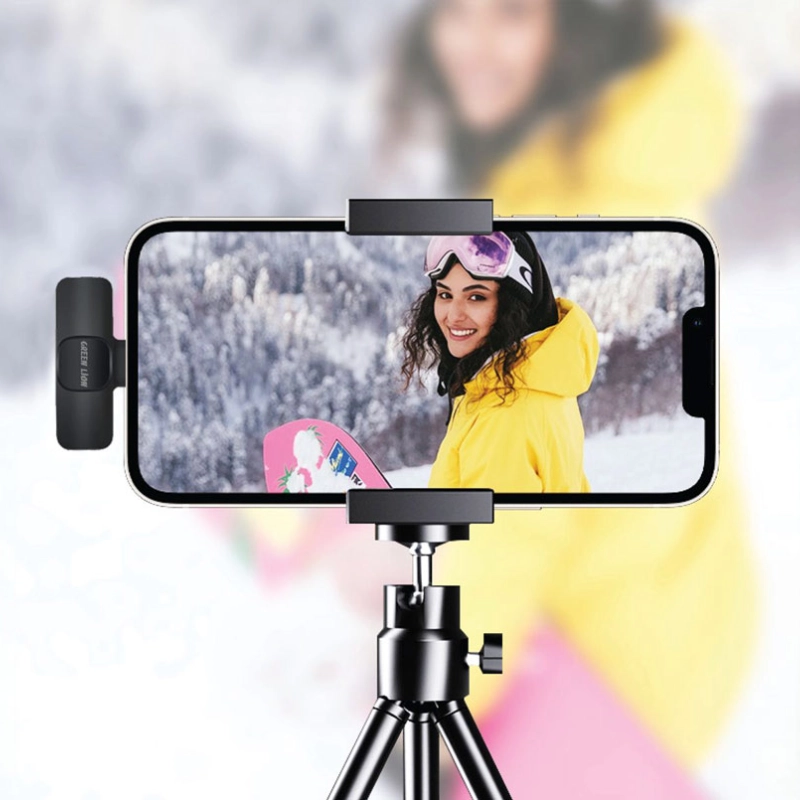 قیمت و خرید میکروفن یقه ای بی سیم گرین لاین مدل GNSOLOWMICBK